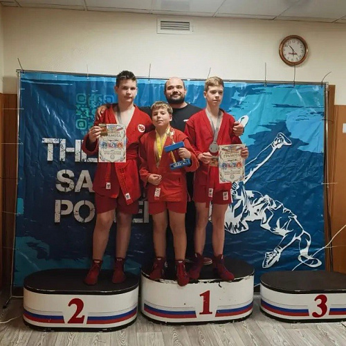 10 медалей на турнире THE WAY SAMBO POWER! Успех воспитанников клуба «Три медведя»